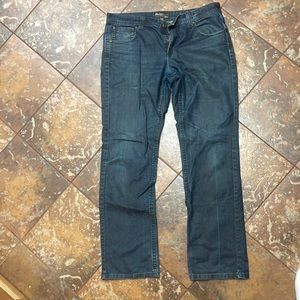 Mens RW&CO denim Dylan style dark wash jeans